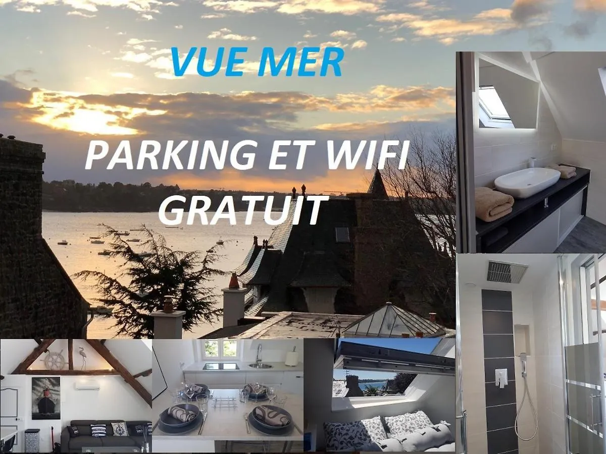 Logement Entier Saint Malo Vue Mer, Proche Ferry, Commerces Et Plage Solidor 50 M location