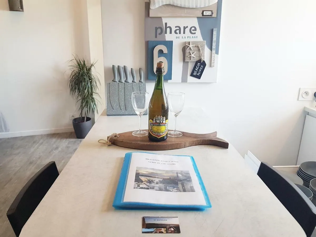 Logement Entier Saint Malo Vue Mer, Proche Ferry, Commerces Et Plage Solidor 50 M 0*, Saint-Malo