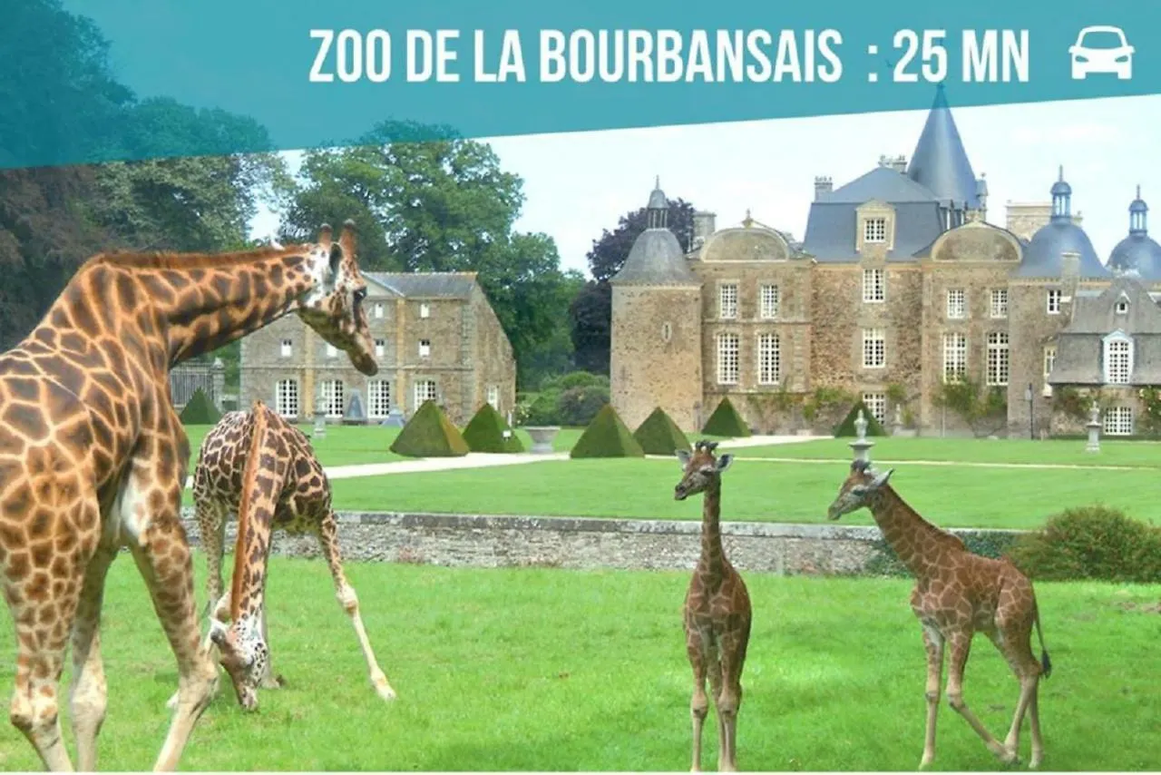 Logement Entier Saint Malo Vue Mer, Proche Ferry, Commerces Et Plage Solidor 50 M Saint-Malo